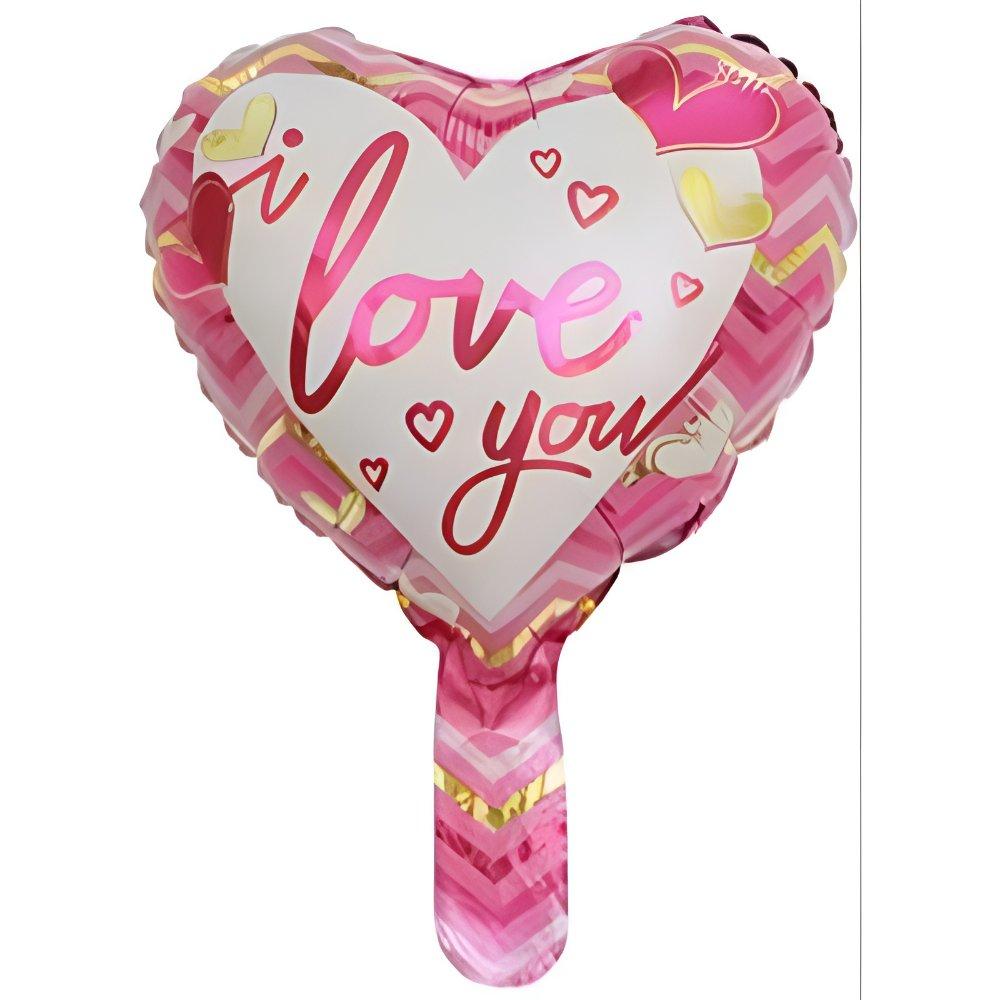 Globo de corazón mediano