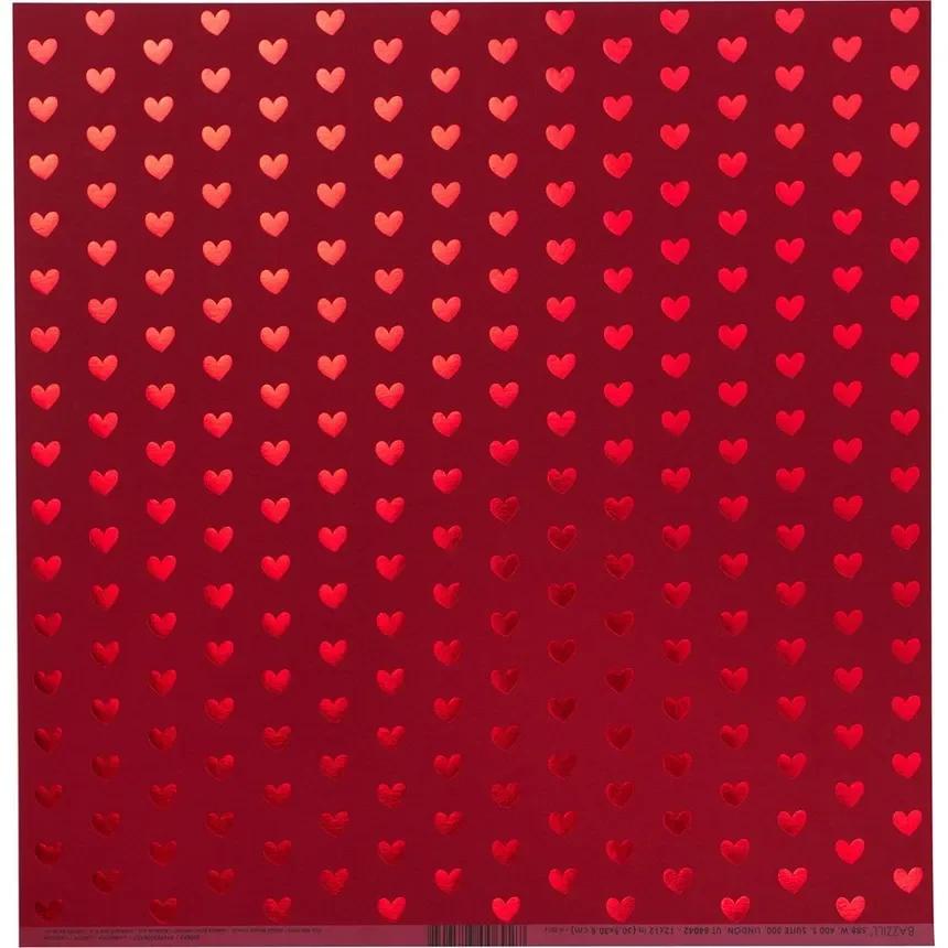 Cartulina de diseño roja 50 x 70 cm