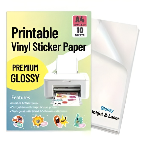 Vinil imprimible PET tamaño A4