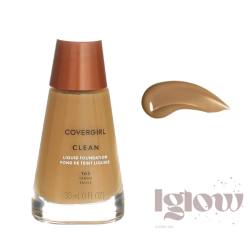 Covergirl Clean Liquid Foundation(165 Tawny)