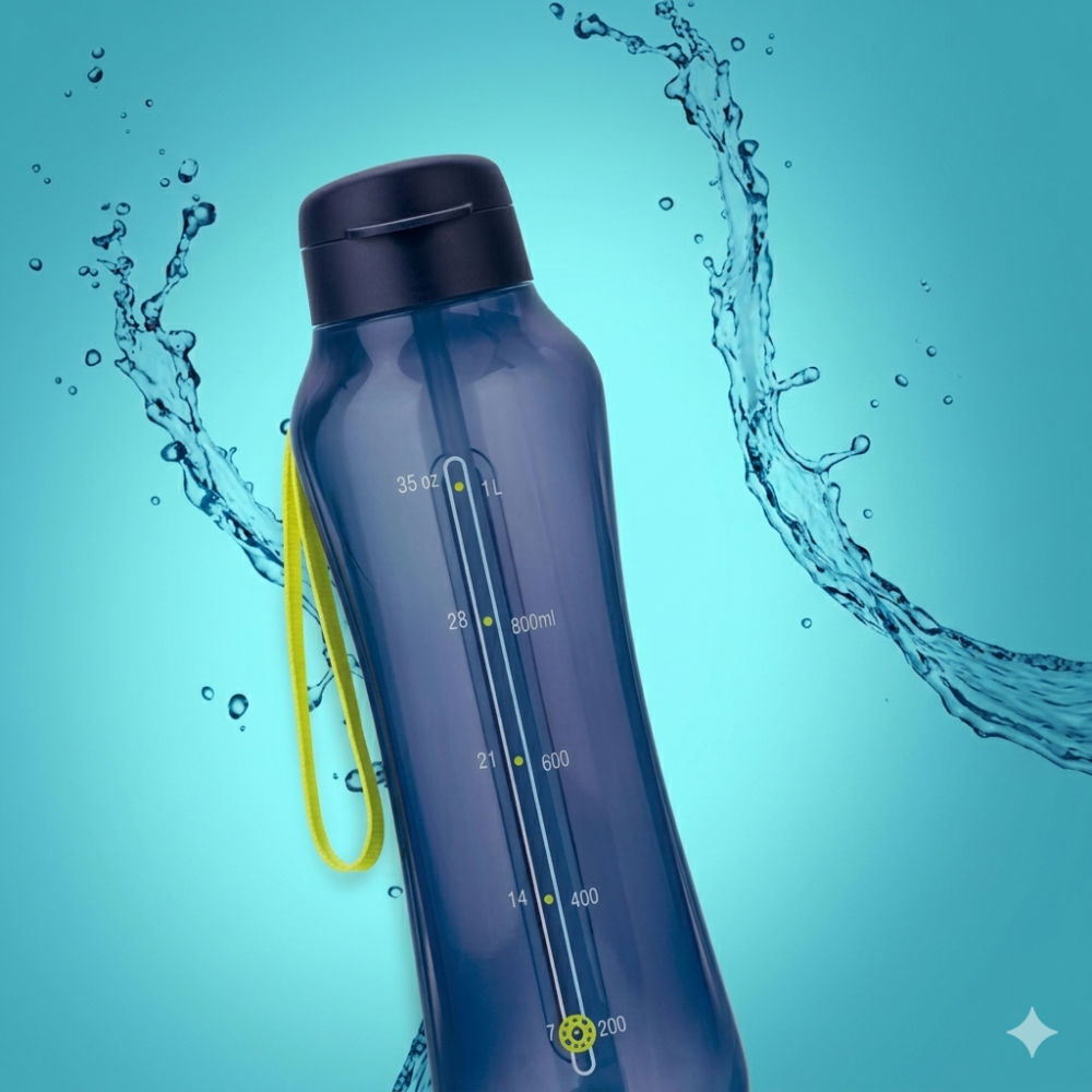 Aquavibe con pajilla azul