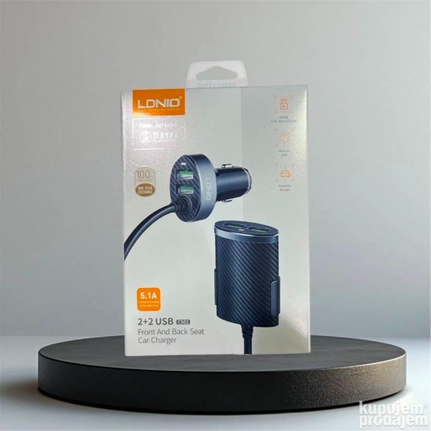 Cargador de carro 2USB c502