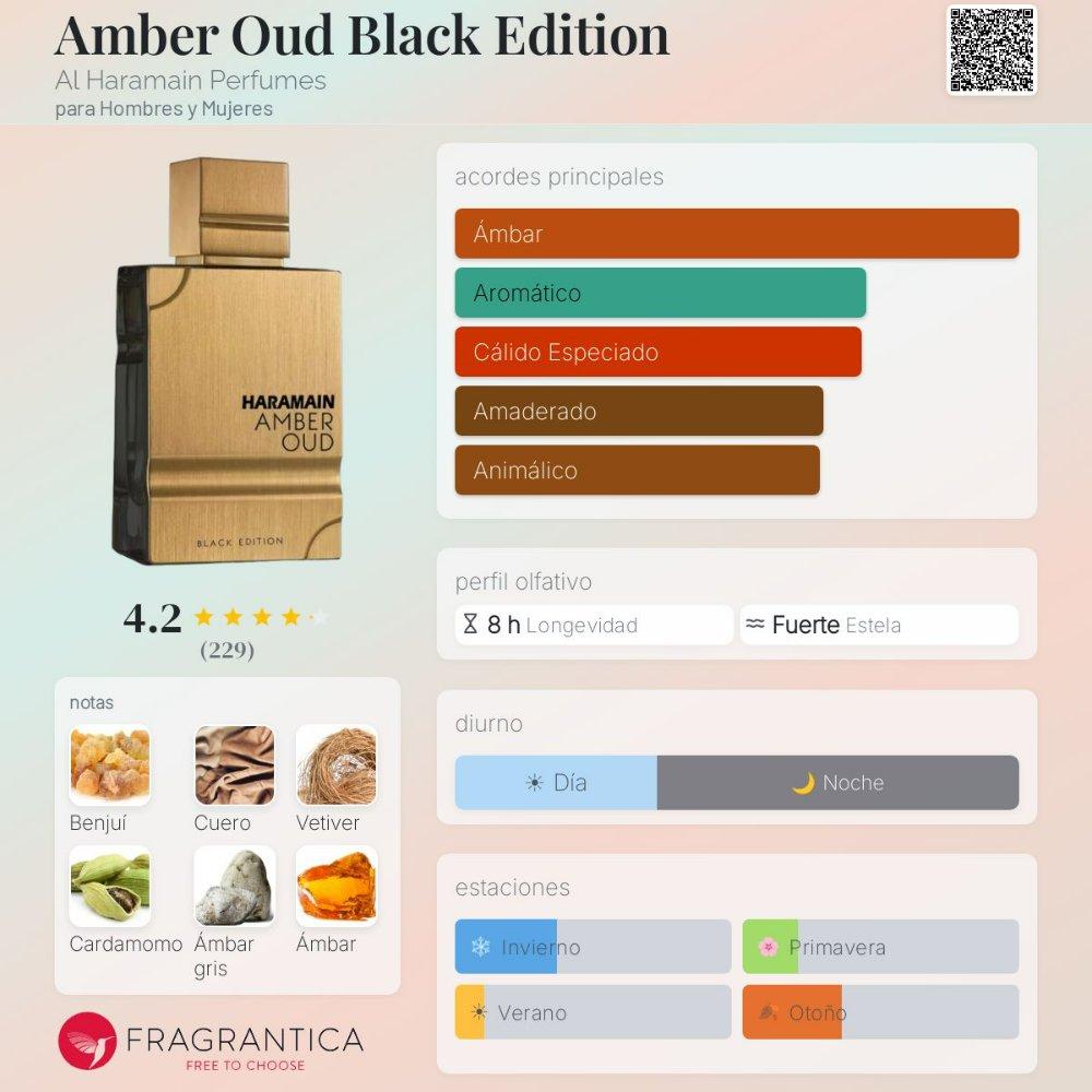 Miniatura 2 de Al Haramain Amber Oud Black Edition 100 ml