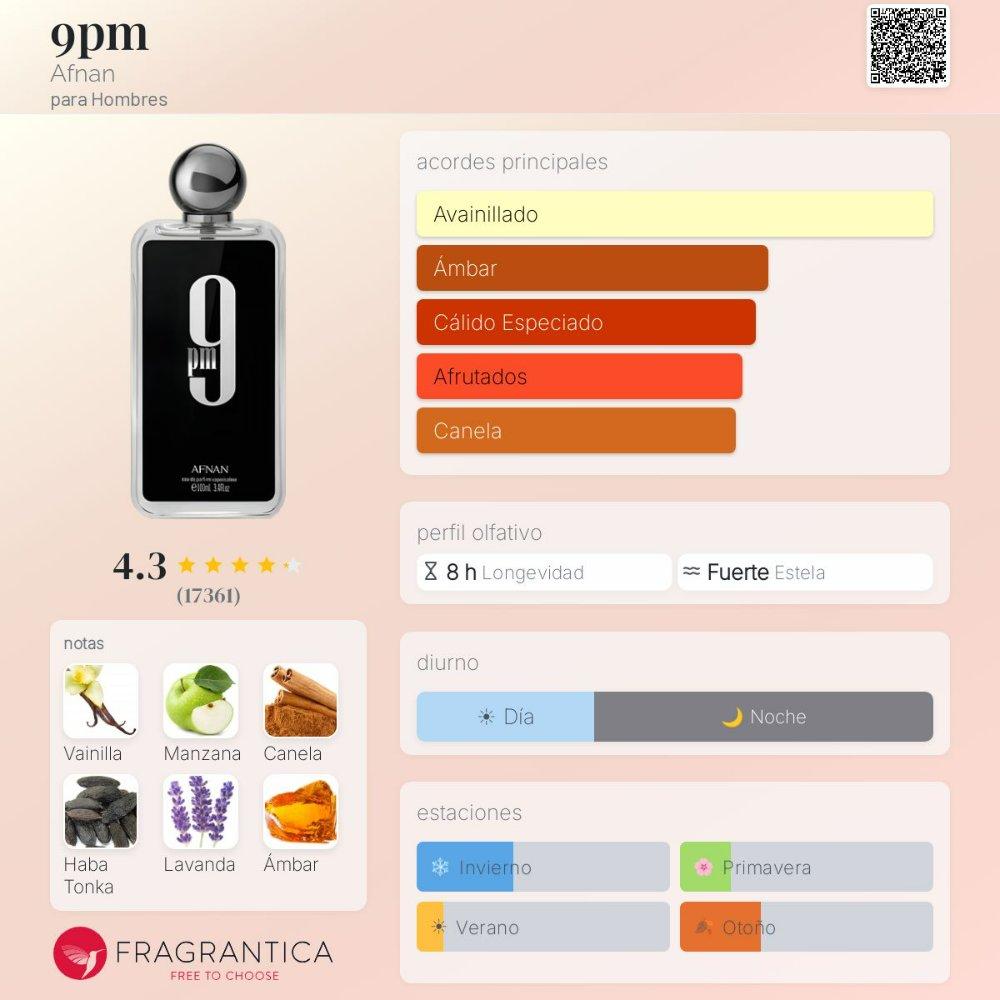 Miniatura 2 de Afnan 9 PM 100ml EDP