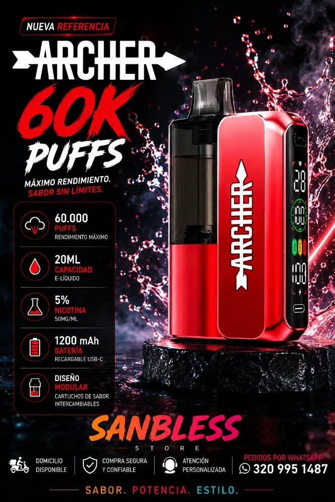 Archer 60k Puffs