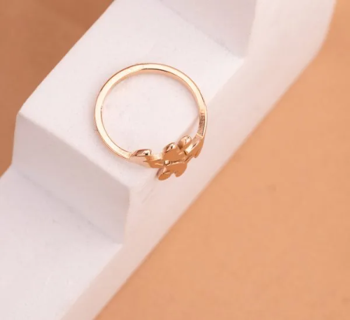 Miniatura 3 de Anillo Espigas Oro Rosa Ref A1042