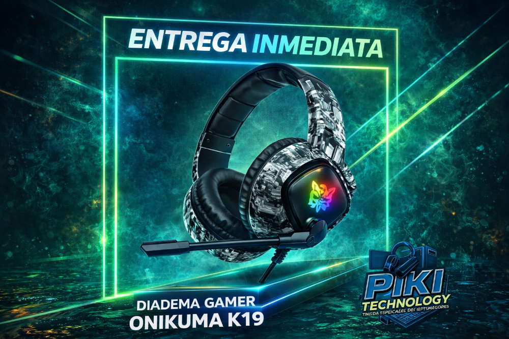 Miniatura 3 de Onikuma K19 CAMUFLADA BLANCA