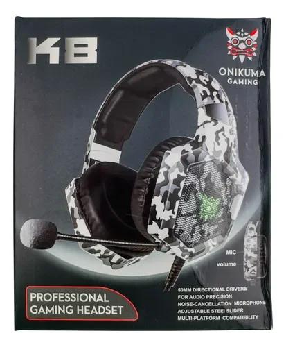 Miniatura 3 de Onikuma K8 Camuflada Blanca