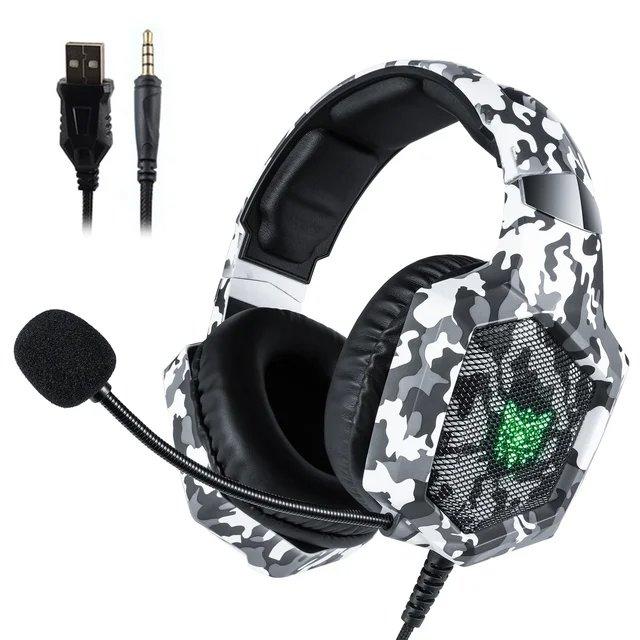 Onikuma K8 Camuflada Blanca