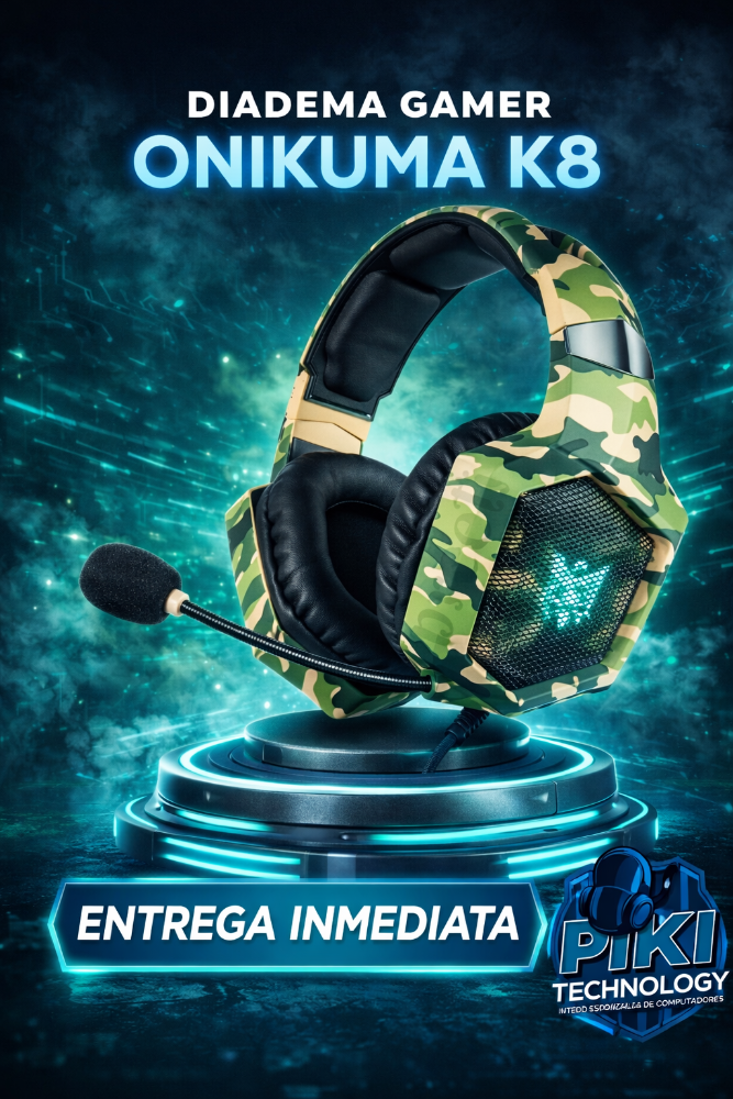 Miniatura 2 de Onikuma K8 Camuflada Verde