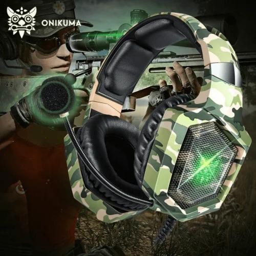 Miniatura 3 de Onikuma K8 Camuflada Verde