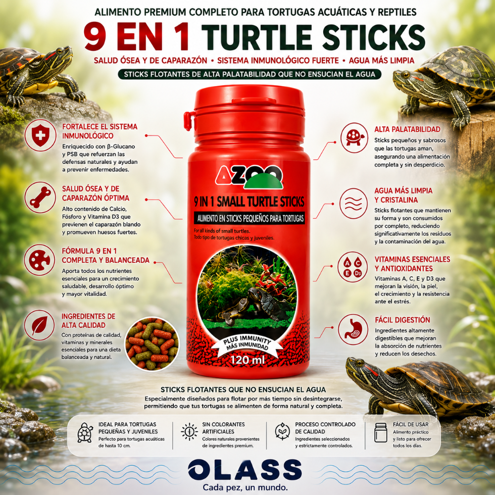 Miniatura 2 de  9 IN 1 SMALL TURTLE STICKS