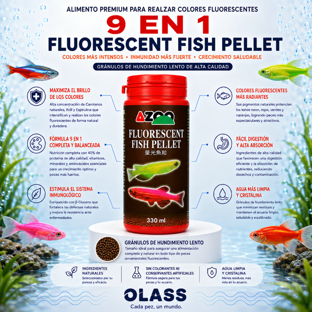 Miniatura 2 de  FLUORESCENT FISH PELLET 