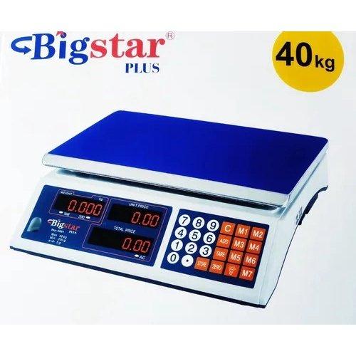 Balanza Digital 40Kg BigStar Plus BSP-2001