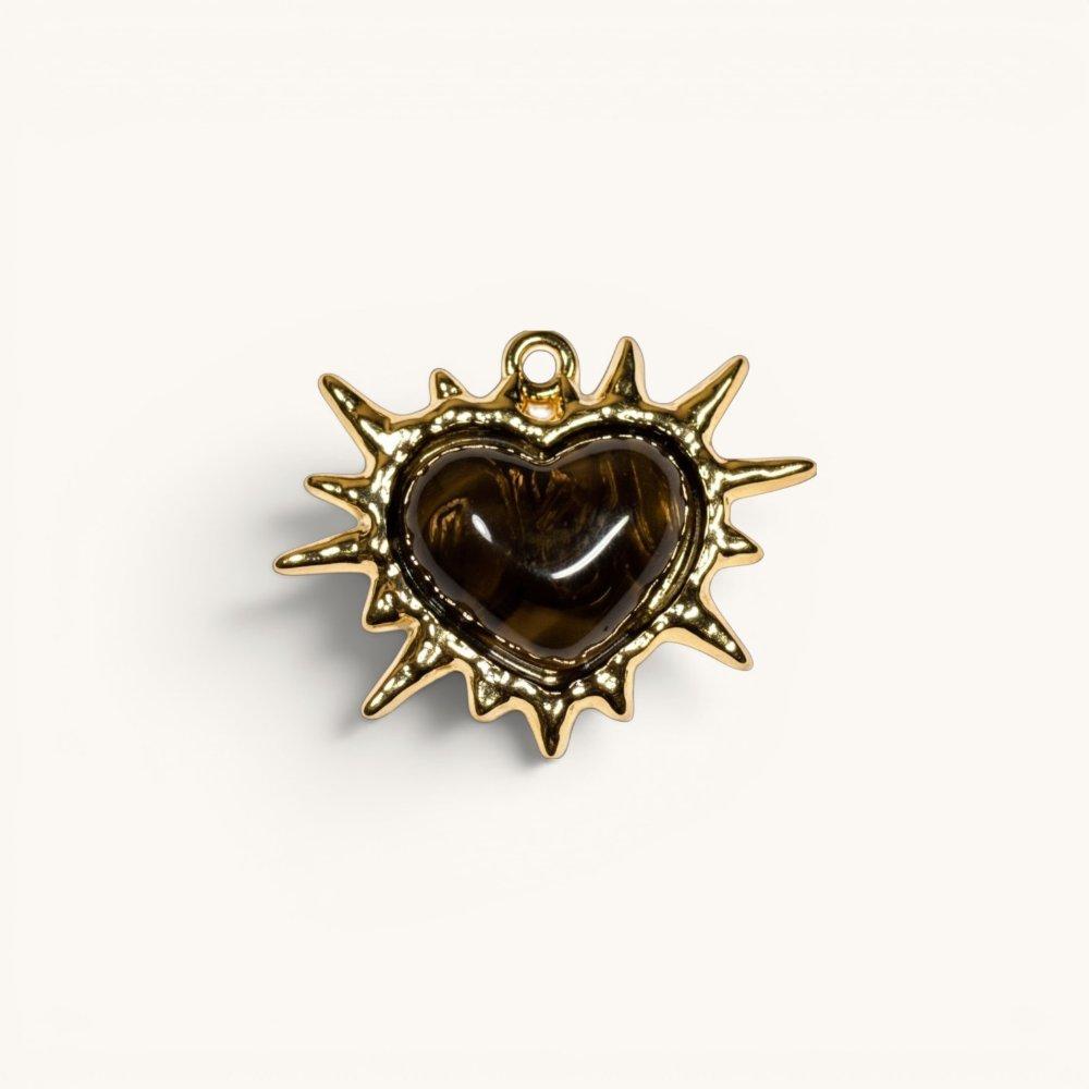 Dije Corazón Negro