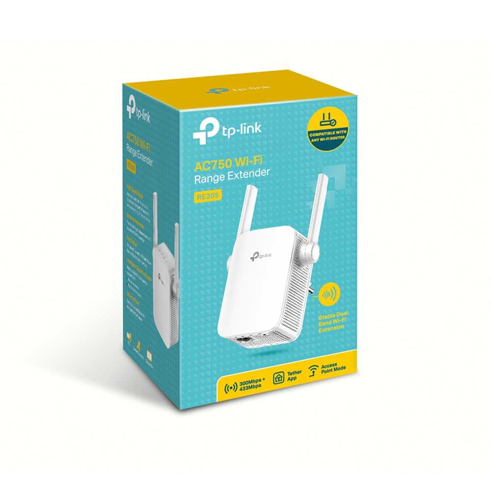 Miniatura 2 de Amplificador TP-Link AC750 RE205