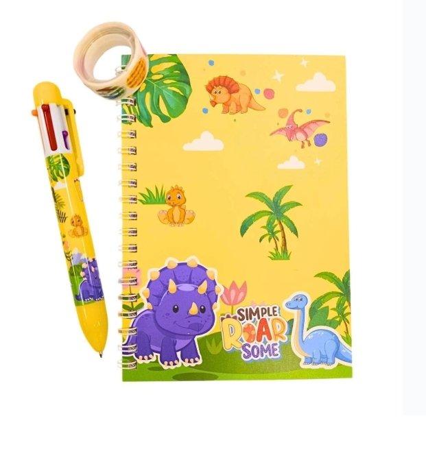 Miniatura 2 de  26758-CD-882- X 2UNI- LIBRETA CON CINTA + BOLÍGRAFO MULTICOLOR 18X18XCM
