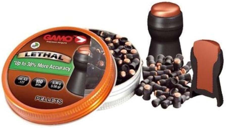 Diábolos gamo calibre 4.5mm máxima penetración caja x 100