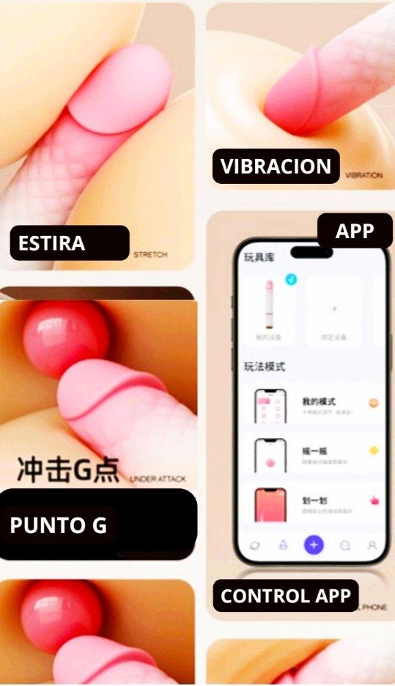 Miniatura 2 de   VIBRADOR APP  SOFT MACHINE