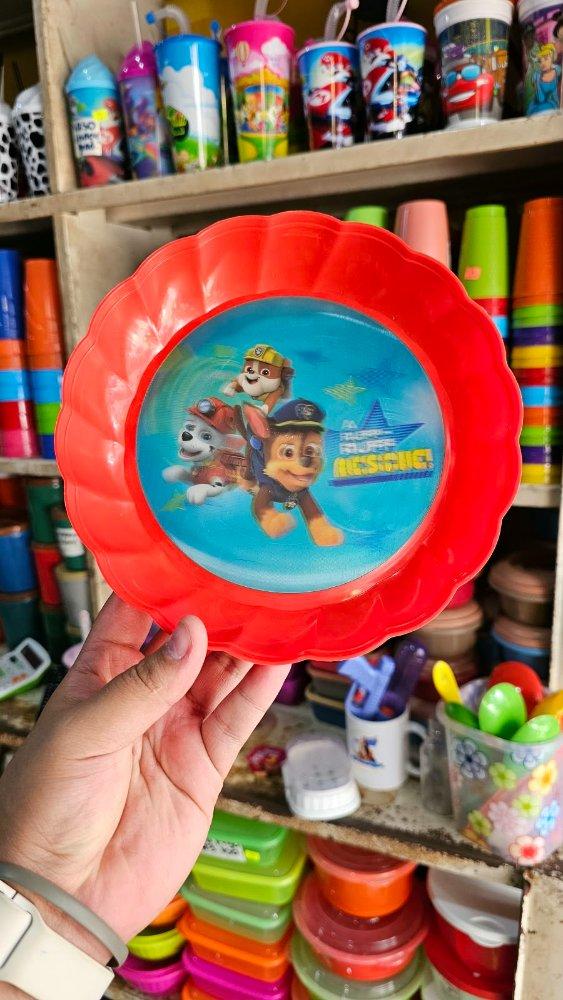  PLATO SEMI ONDO  PAW PATROL 