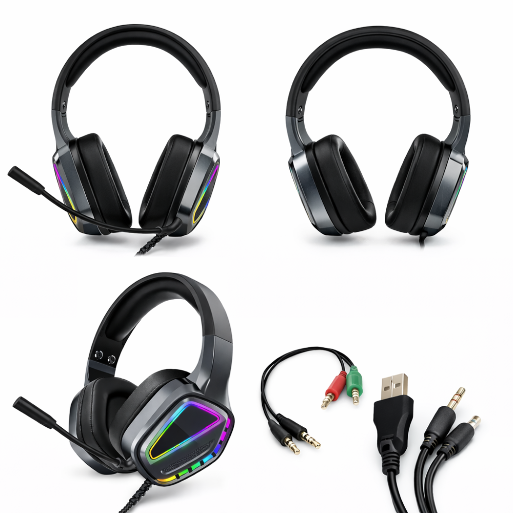 Miniatura 2 de AUDIFONOS GAMER PRO RGB 