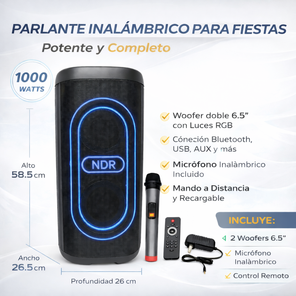 Miniatura 3 de BOCINA BOOM PRO KARAOKE