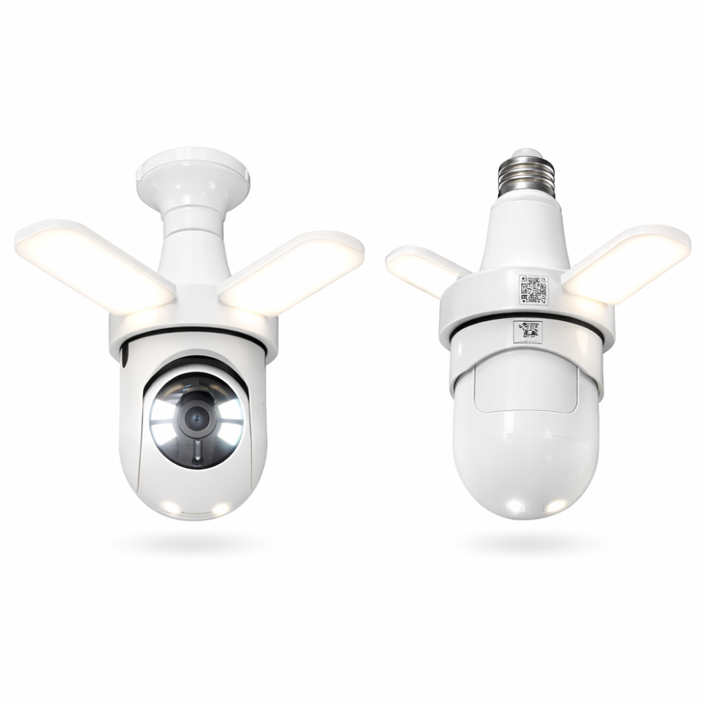 Miniatura 2 de CAMARA 360  ESTILO FOCO CON LUZ LED 