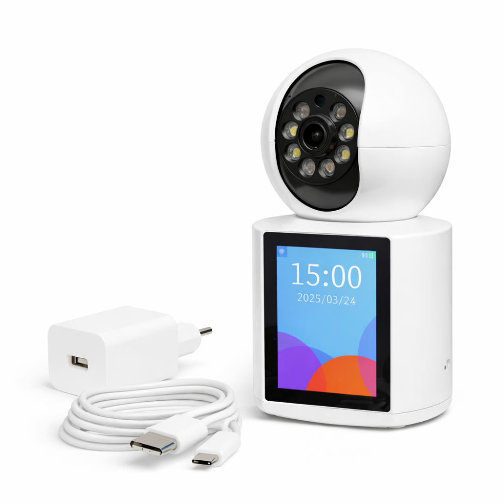 CAMARA CON MONITOR PAR BEBES