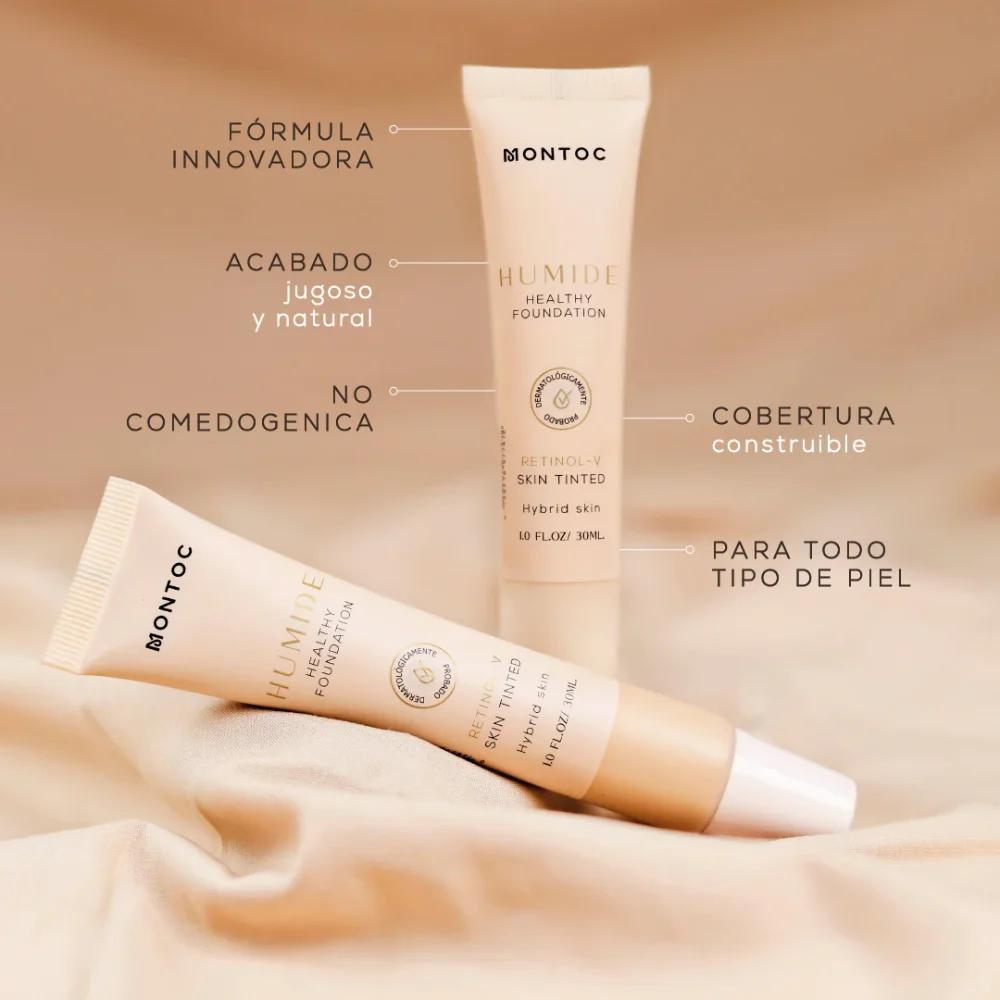 Bases de maquillaje Tono 200 Humide Healthy Foundation - Montoc