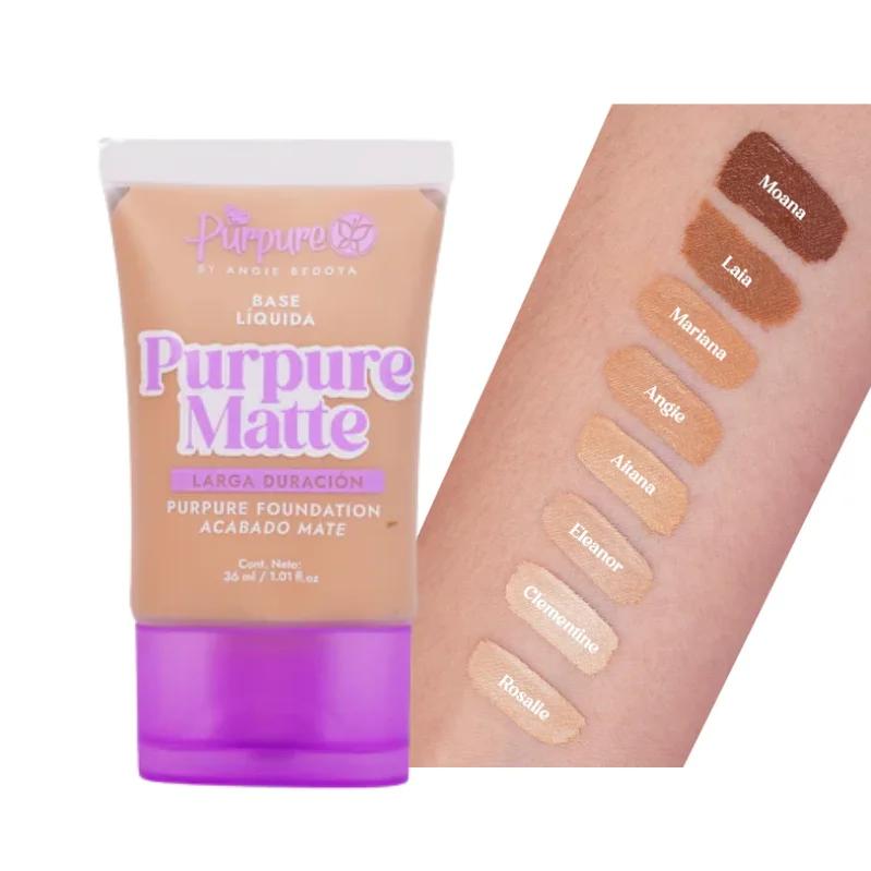 Miniatura 2 de Base Liquida Mate Tono 07 Laia - Purpure 