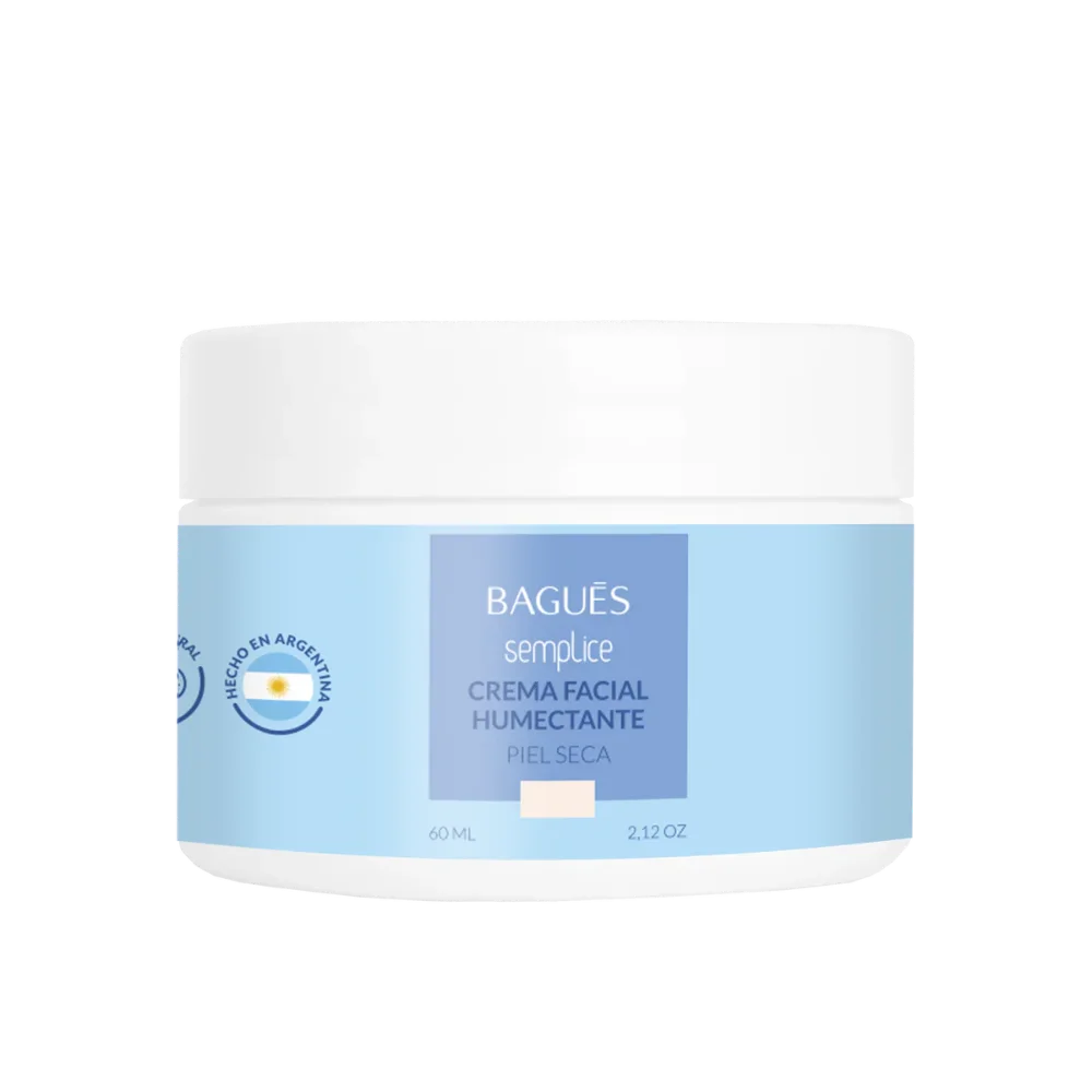 Crema facial humectante piel seca 60 ml