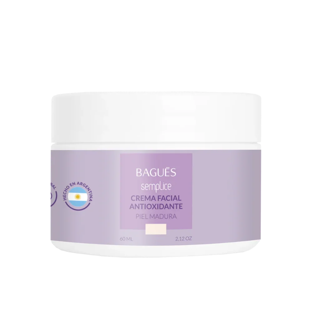 Crema facial antioxidante piel madura 60 ml