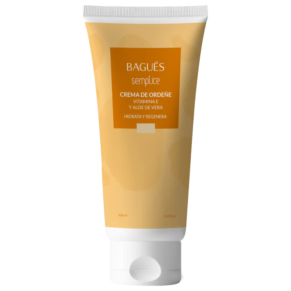 Crema de Ordeñe Vitamina E y Aloe Vera