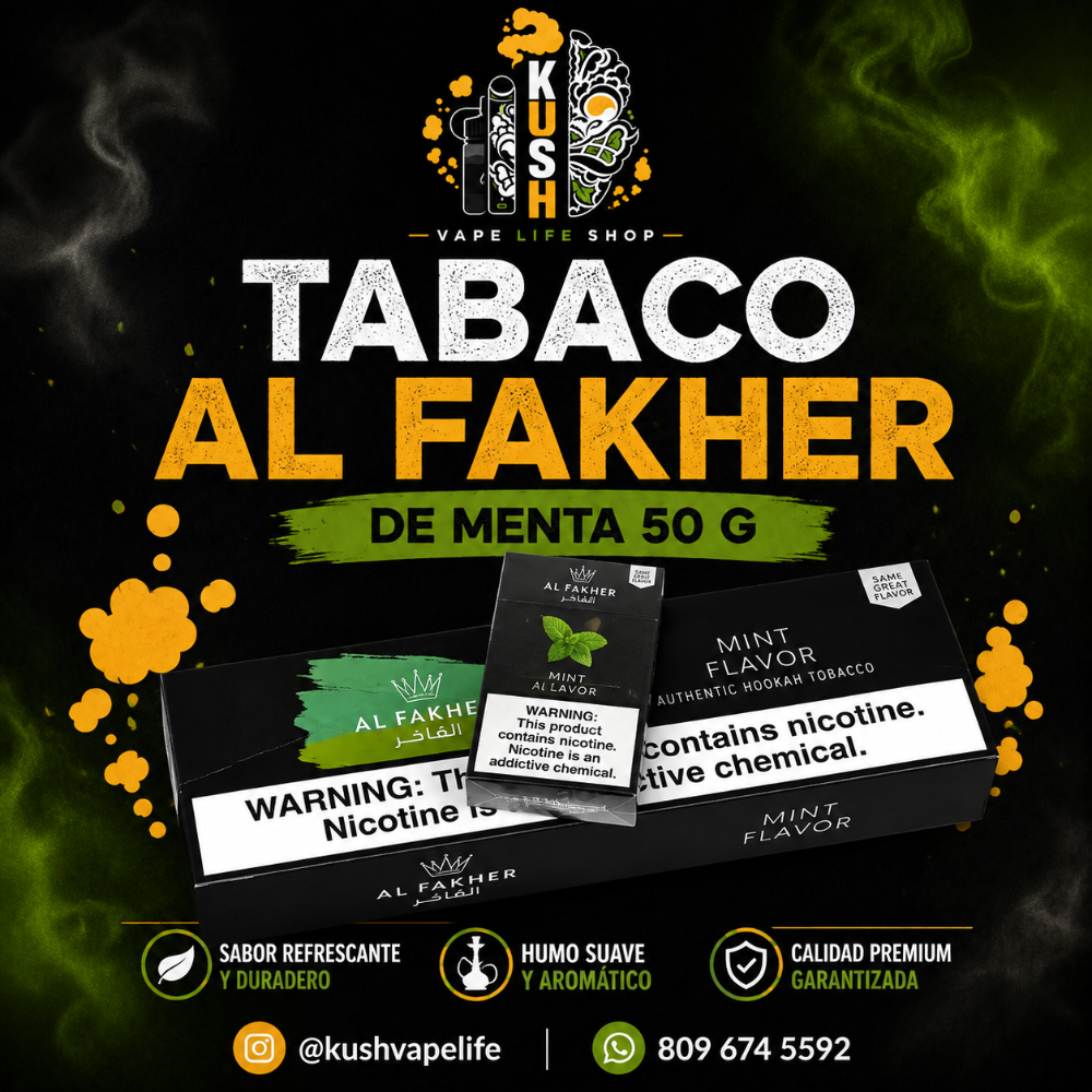 AL FAKHER-MENTA NEGRA