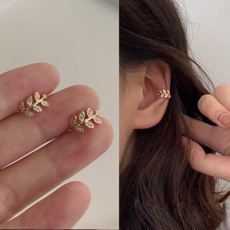 Earcuff Hoja Dorado
