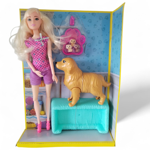 BARBIE +MASCOTA