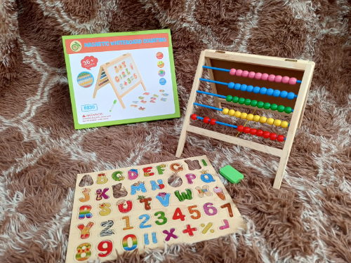 Miniatura 2 de  Pizarra magnética con números y letras