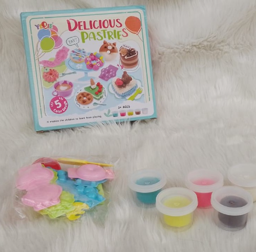 Miniatura 2 de Delicious pastries set de plastilina