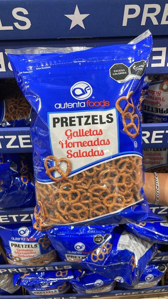 Autenta Foods Pretzels Galletas Horneadas Saladas 