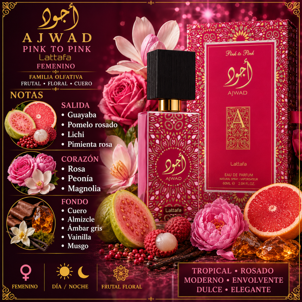 Ajwad pink to PInk