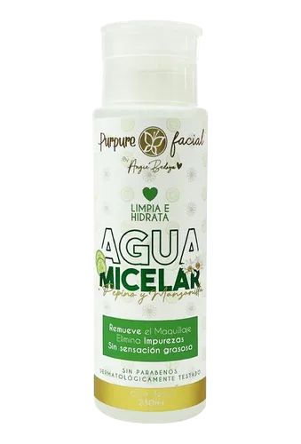Agua micelar de Pepino y manzanilla - Purpure