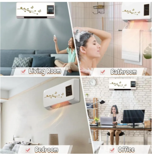 Miniatura 2 de Aire Acondicionado Portátil De Pared Frio Y Calor 110V 1800W