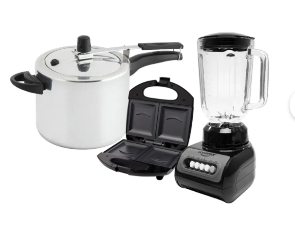 Miniatura 2 de Combo  Licuadora +Sanduchera+ Olla a presion 6 Litros Universal