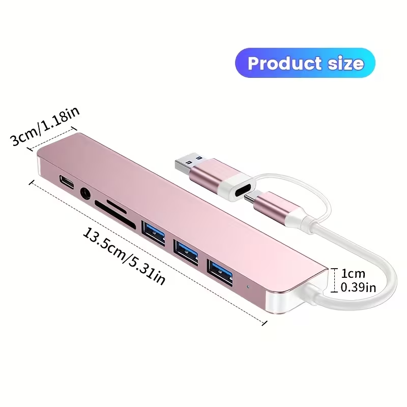 Miniatura 2 de Extensor USB Multifunción 8 en 1