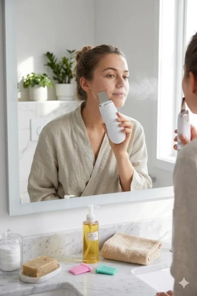 Miniatura 2 de ESPATULA FACIAL ULTRASONICA RECARGABLE