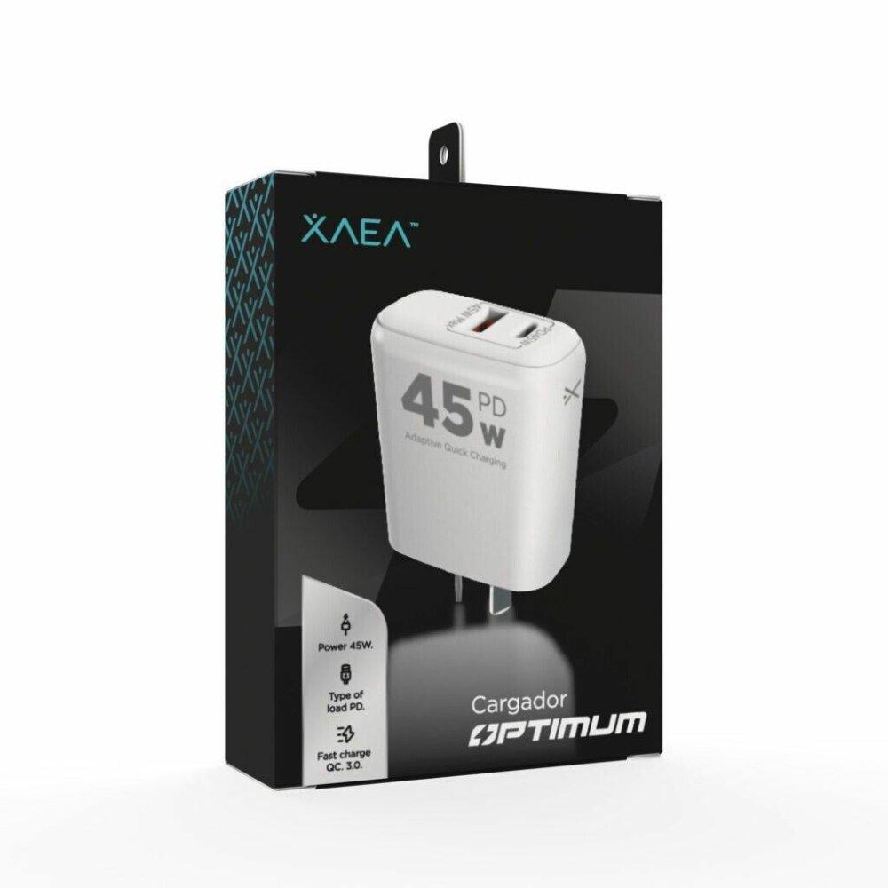 ADAPTADOR-CARGADOR 220V MODX-B016 OPTIMUM – 5A – 1USB + TIPO C – XAEA