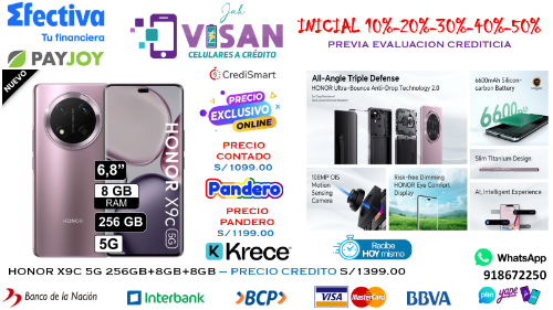 Honor X9C 5G 256GB*8GB