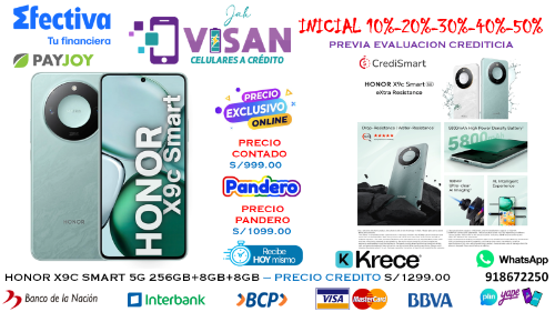 Honor X9C Smart 5G 256GB*8GB