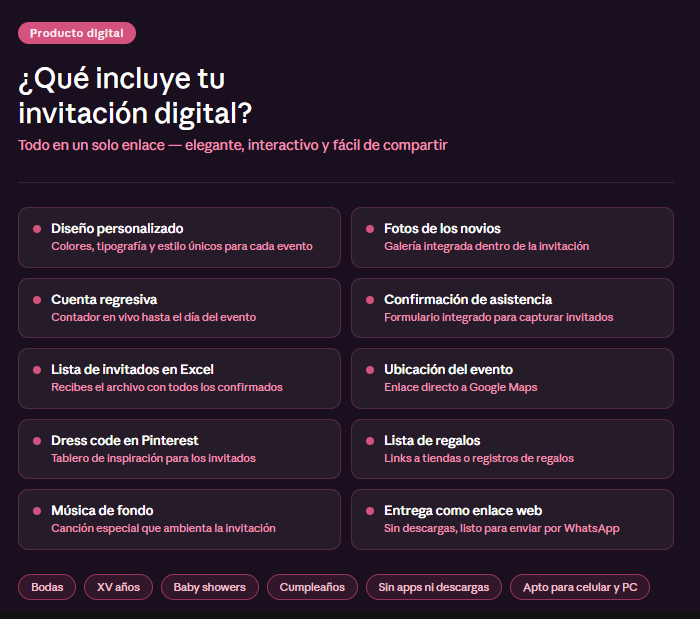 Miniatura 2 de Invitación Digital