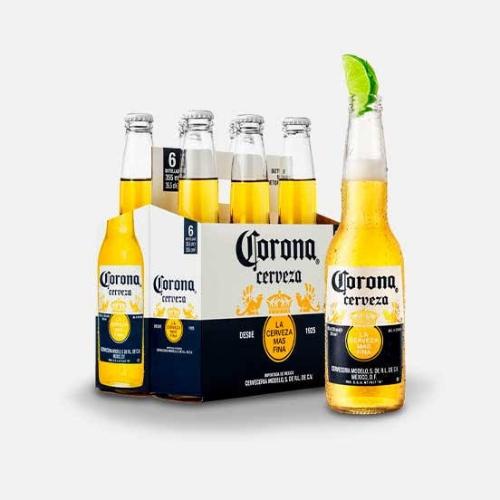 Cerveza Corona Extra 355 ml Six Pack